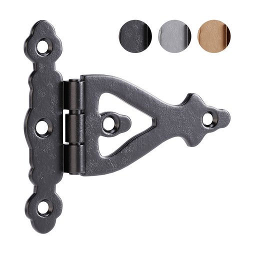 Black Wrought Iron Door Hinges