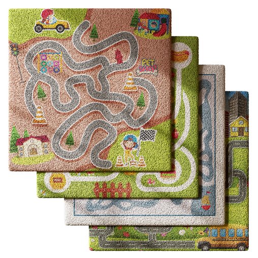 Kids carpet set 4