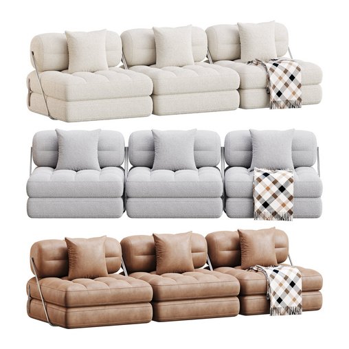 TALIA BOUCLE LOUNGE SOFA