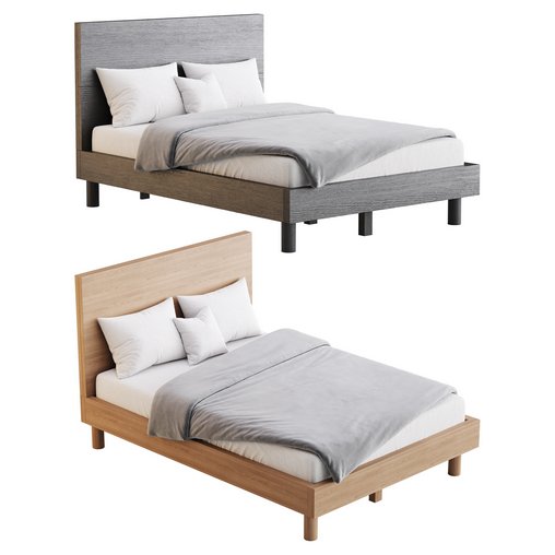 Royard Oaktree Full Size Platform Bed