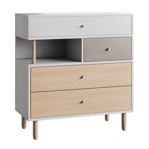 Deakins Chest of Drawers 1 Gene Latte Plywood