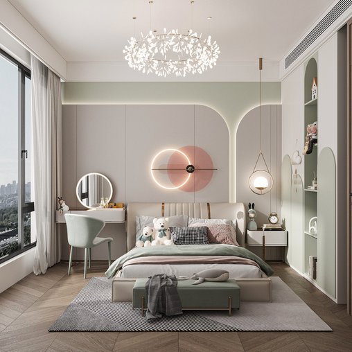 Modern bedroom