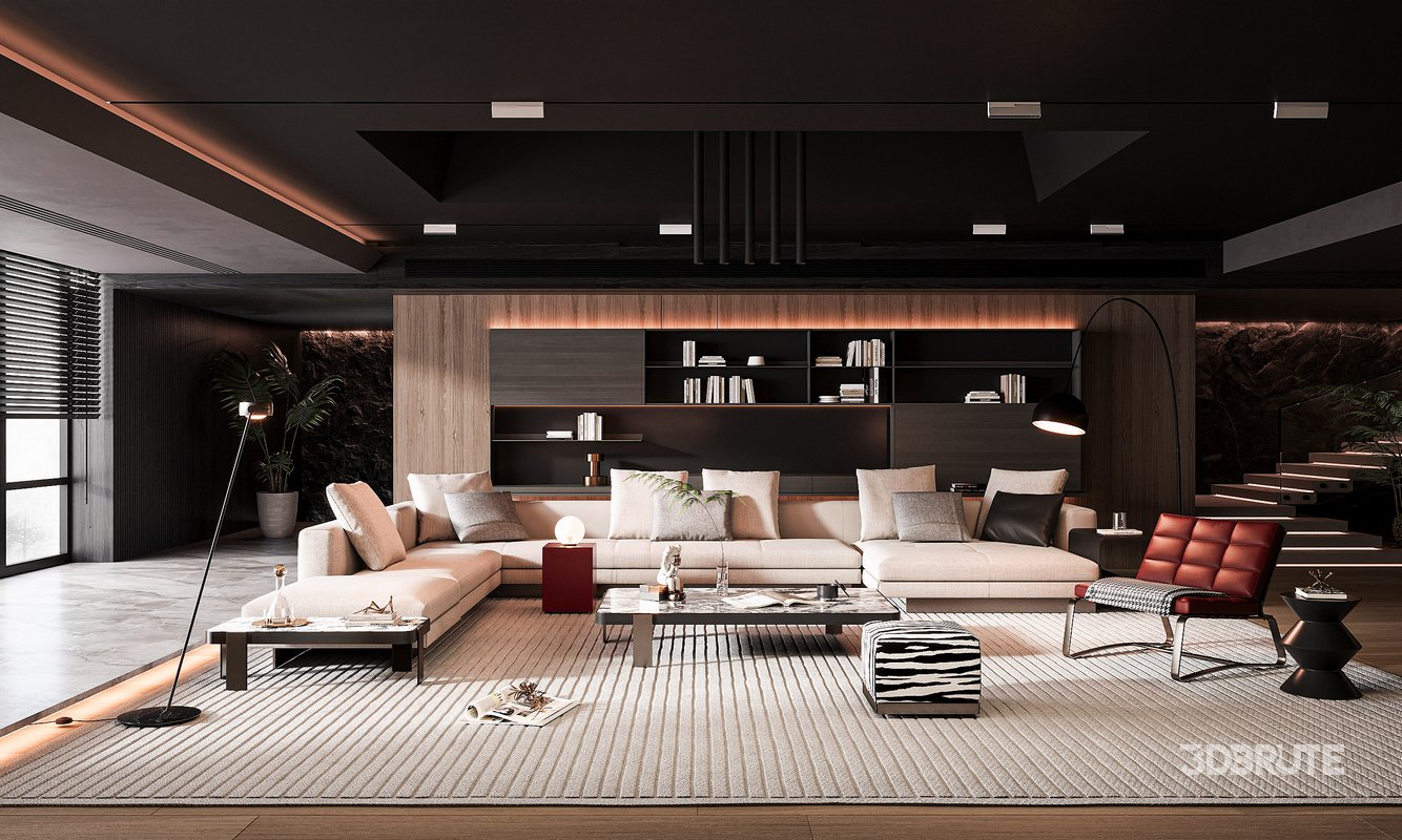 Modern living room