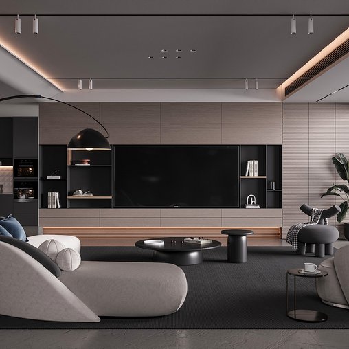 Modern living room