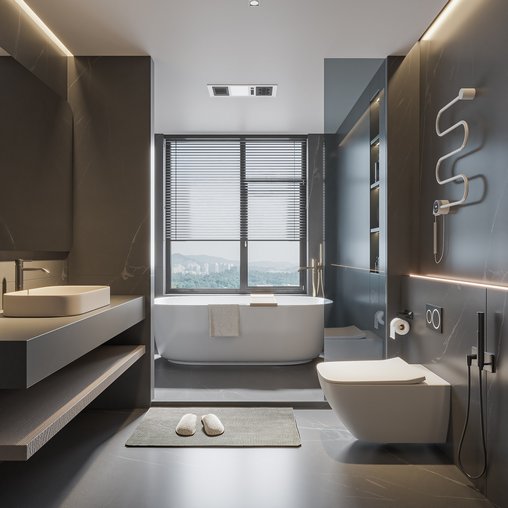 Modern bathroom