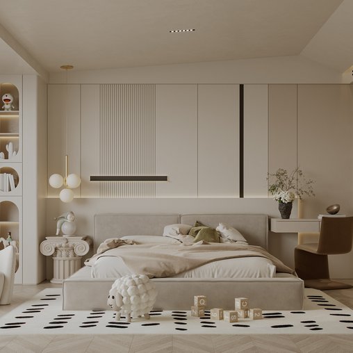 Modern bedroom