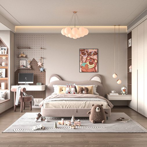 Modern bedroom