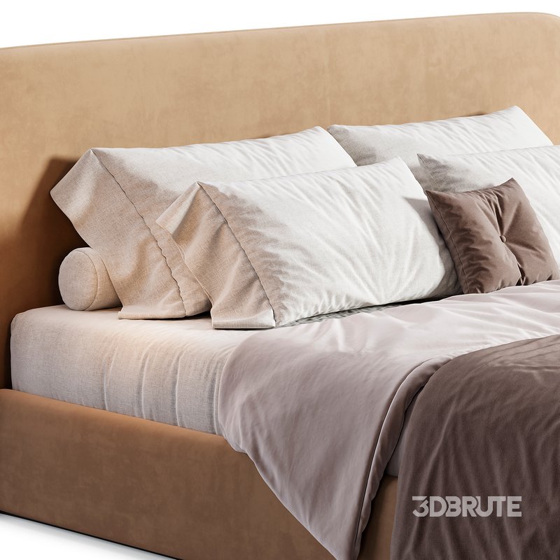 Barry bed with compartment 3d model Buy Download 3dbrute