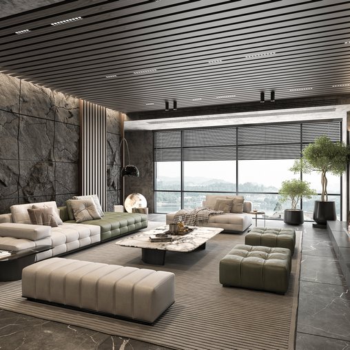 Modern living room