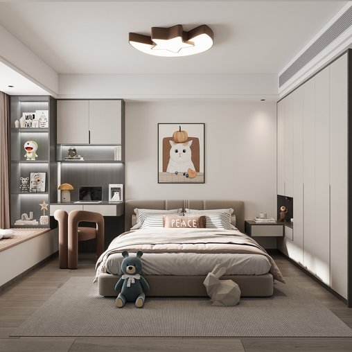 Modern bedroom