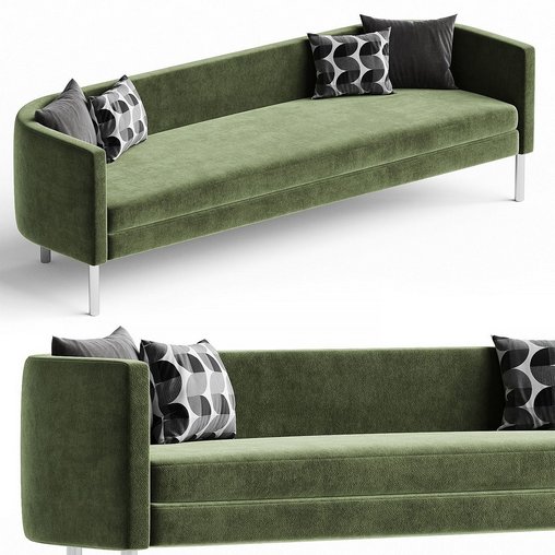 Sofa 40 3d model Download  Buy 3dbrute