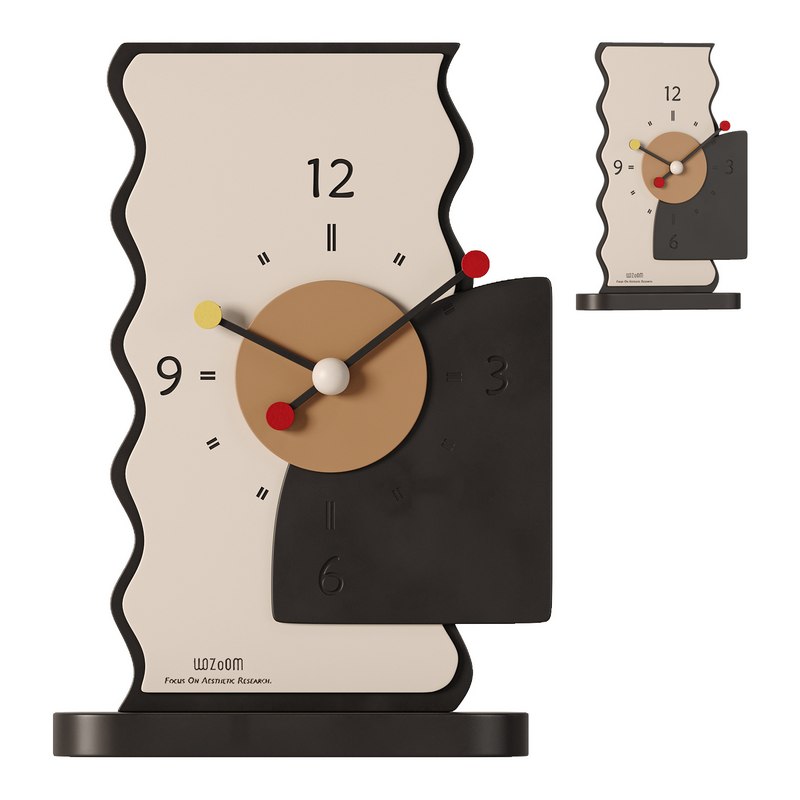 Modern Decorative Desktop Clock for Home Office