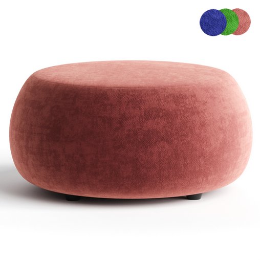 pouf velvet