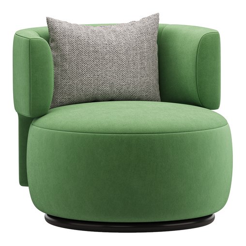 Kartell K Waiting Armchair Chenille