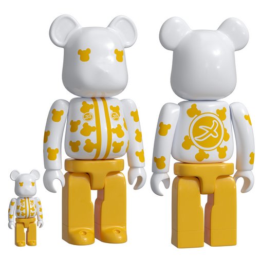 MEDICOM TOY BEARBRICK 3d model Download  Buy 3dbrute