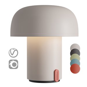 Sensa Cloudy table lamp by Kooduu 3d model Download Buy 3dbrute