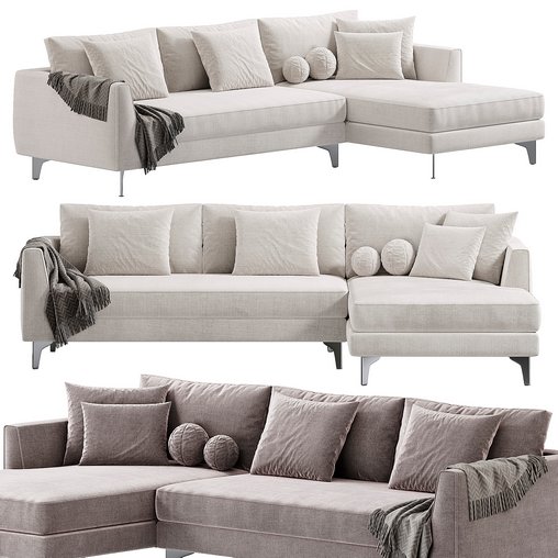 Meridiani Louis Up Sofa
