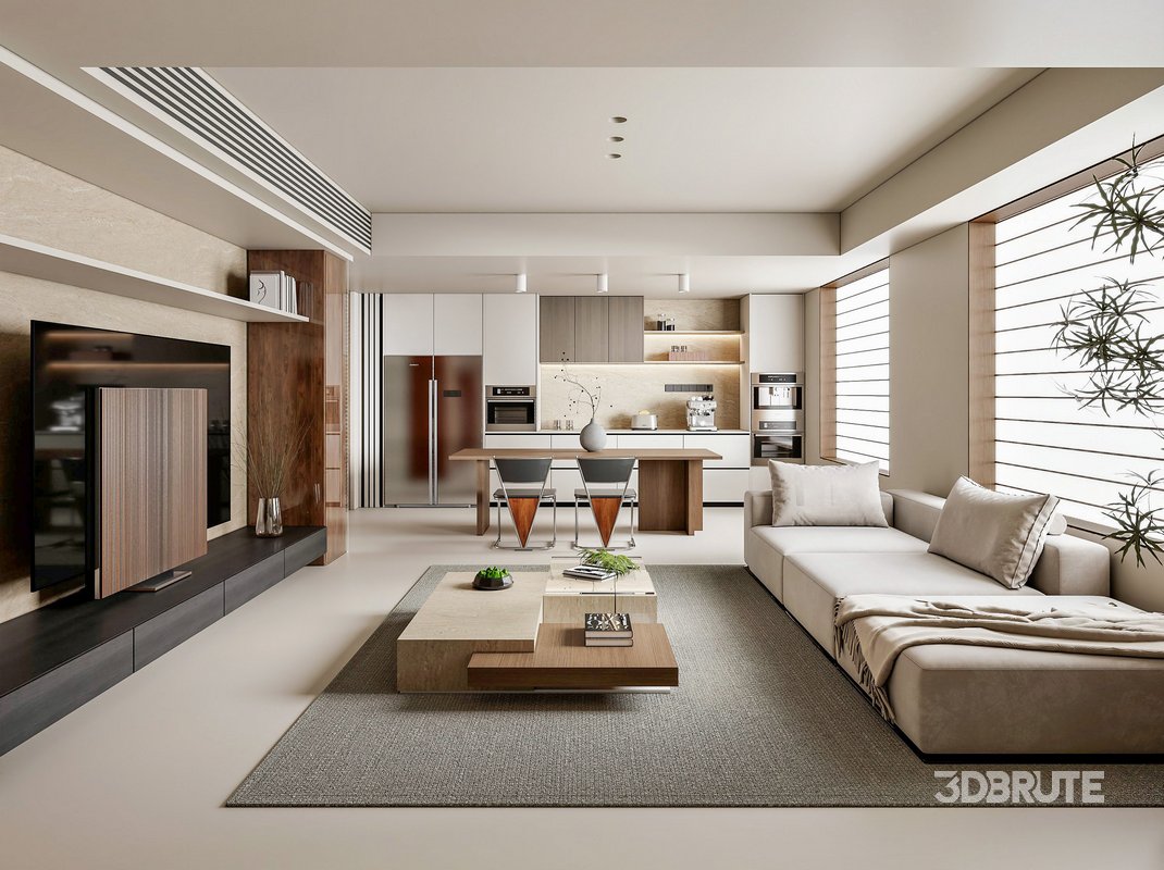 Modern living room