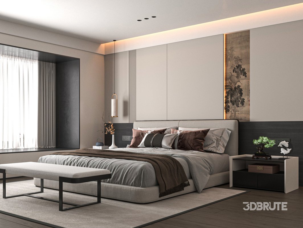 Modern bedroom