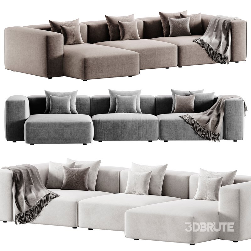 Spring Corner Sofa By Moroso