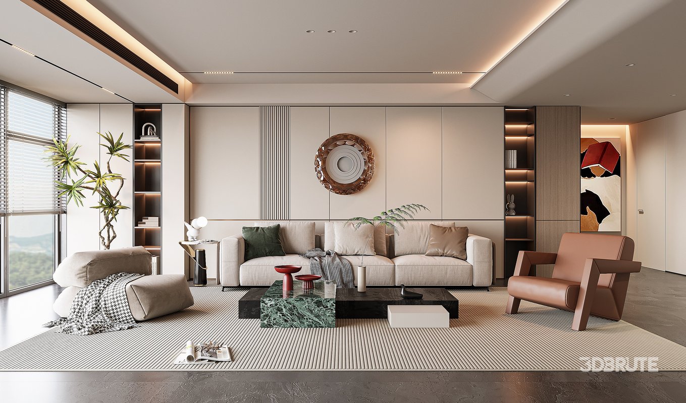 Modern living room