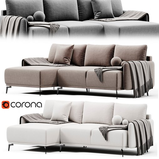 Archi Sofa By Skdesign 3d model Download  Buy 3dbrute