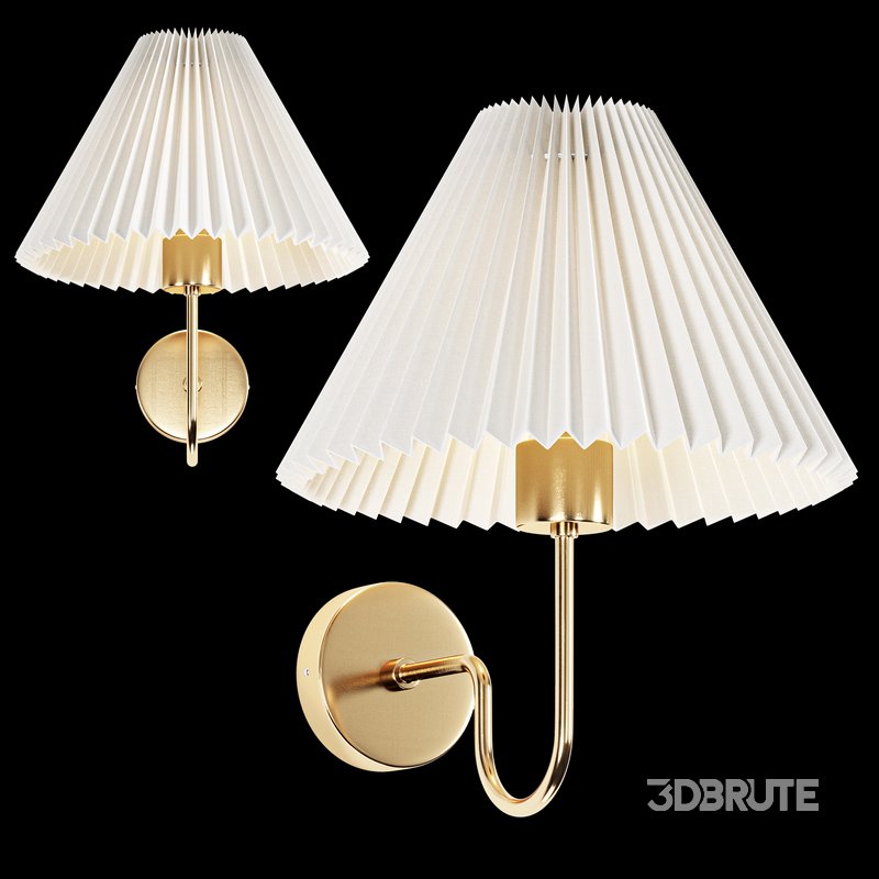 Pleated Shade Wall Sconce