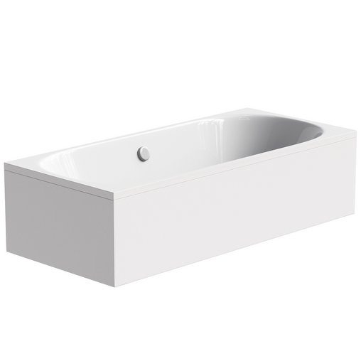 Acrylic bathtub Cezares Metauro 180x80 cm with frame 3d model Download  Buy 3dbrute