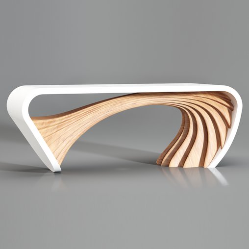 Parametric Wood Table 3d model Download  Buy 3dbrute