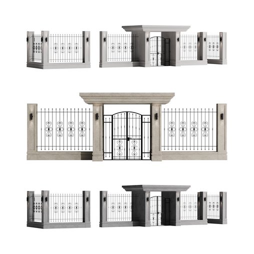 Fencing 6 3d model Download  Buy 3dbrute