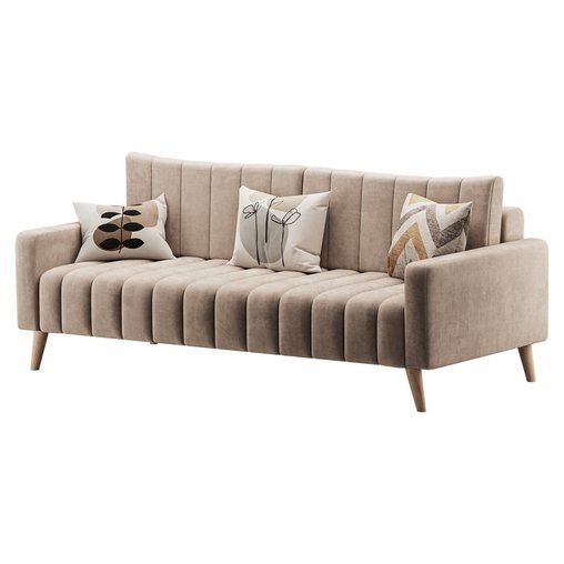 Sofa Markful Velvet Grey