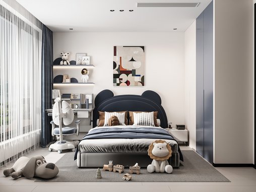 Modern bedroom