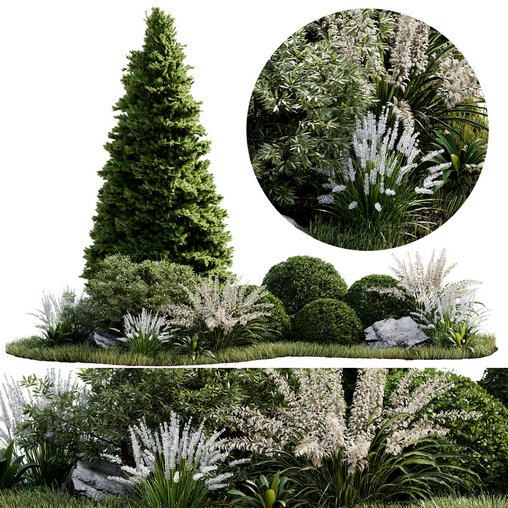 Outdoor Plant 33 3d model Download  Buy 3dbrute