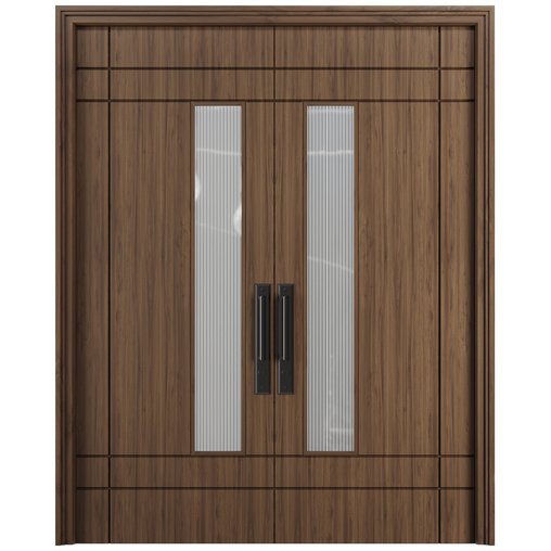 Entrance door set125 3d model Download  Buy 3dbrute