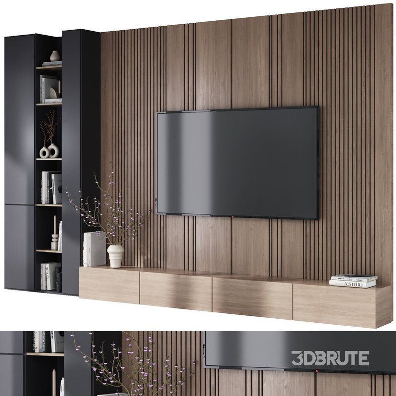 TV wall decor set24