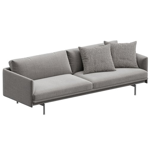 Outline Sofa 3-Seater