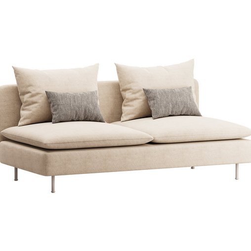 SODERHAMN SOFA 3d model Download  Buy 3dbrute