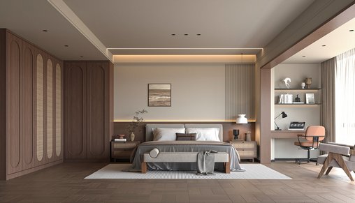Modern bedroom