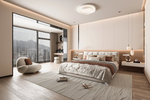 Modern bedroom