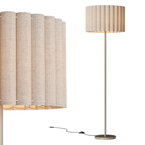 Floor lamp Lucina 3d model Download  Buy 3dbrute