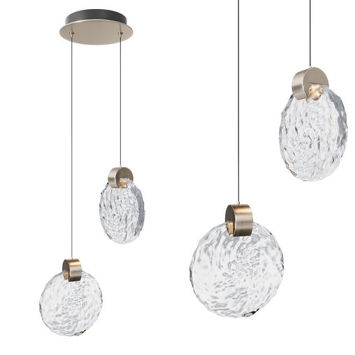 Pendant lamp Rondo Garda Decor 162FL-61501 3d model Download  Buy 3dbrute