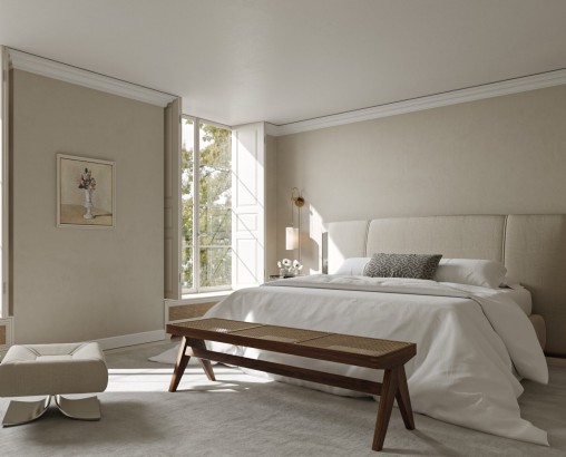 Bedroom interior scenes