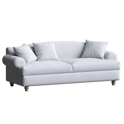 Late 20th Century European Linen Sofa
