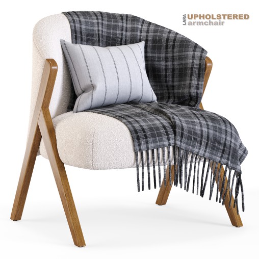 Lara upholstered armchair