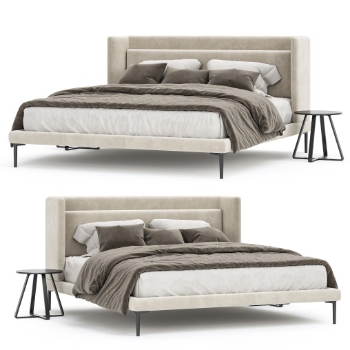 BoConcept Austin Bed 2 3D model 3dbrute