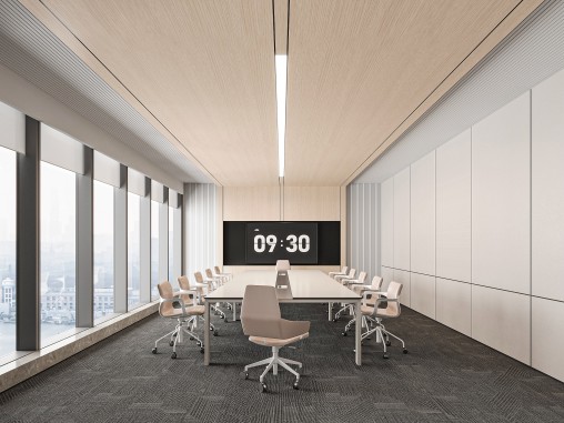 Modern meeting room