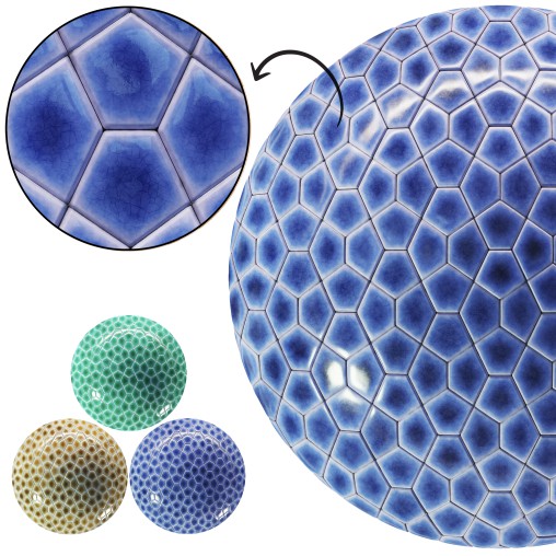 Unique Wall Tile 01 (Turtle shell-Seamless)