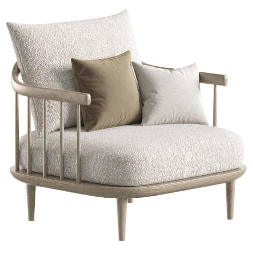 Fly chair Sc1 3D model 3dbrute