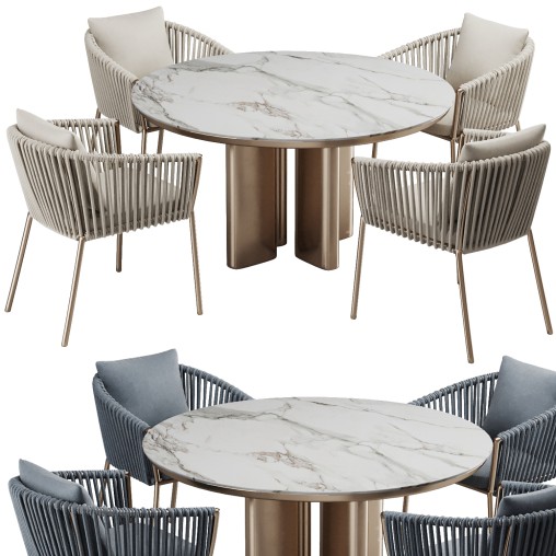 Dinning chair and table252