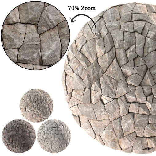 Stone Wall 13 (Seamless)